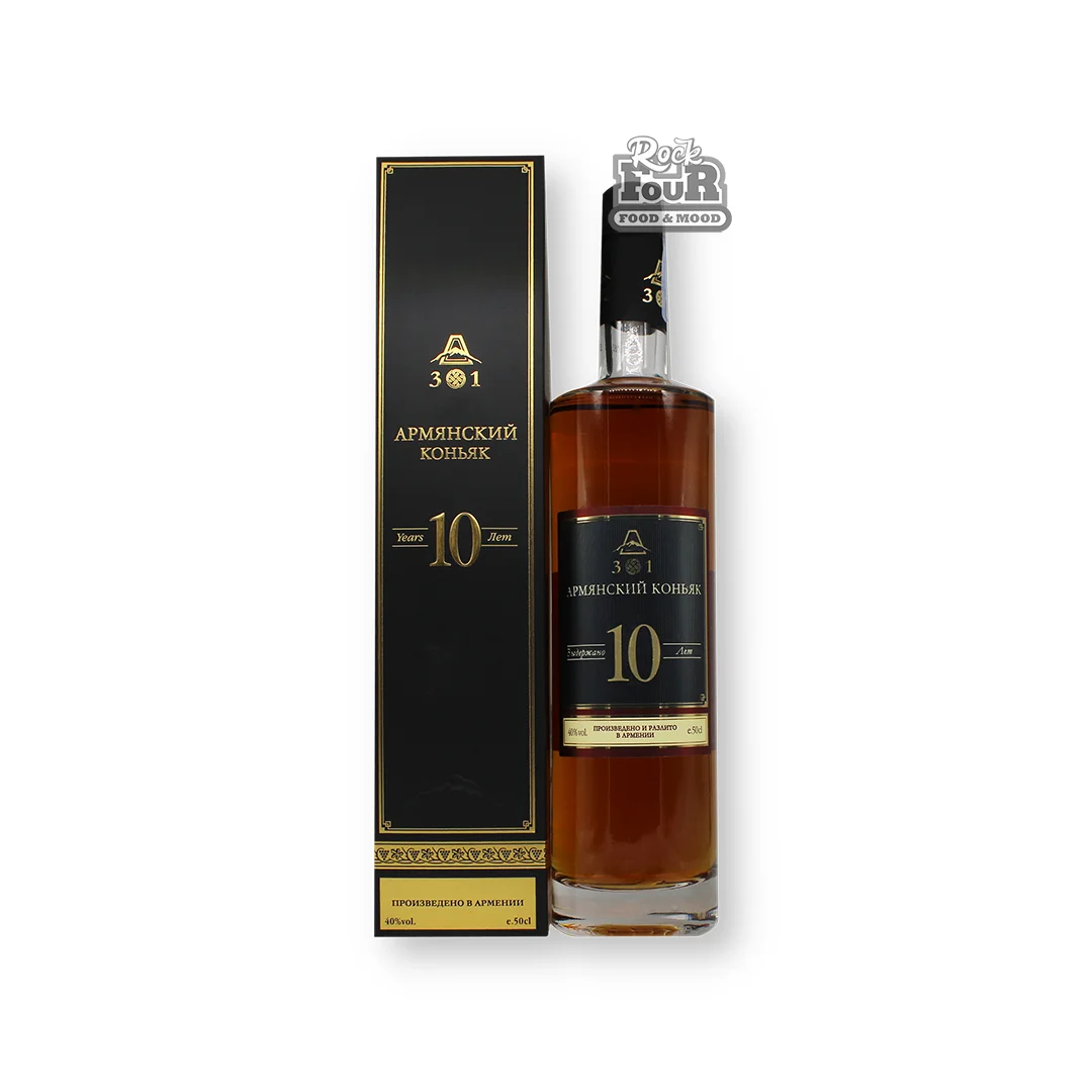 Cognac "Armenian Cognac A301" 10y 500ml
